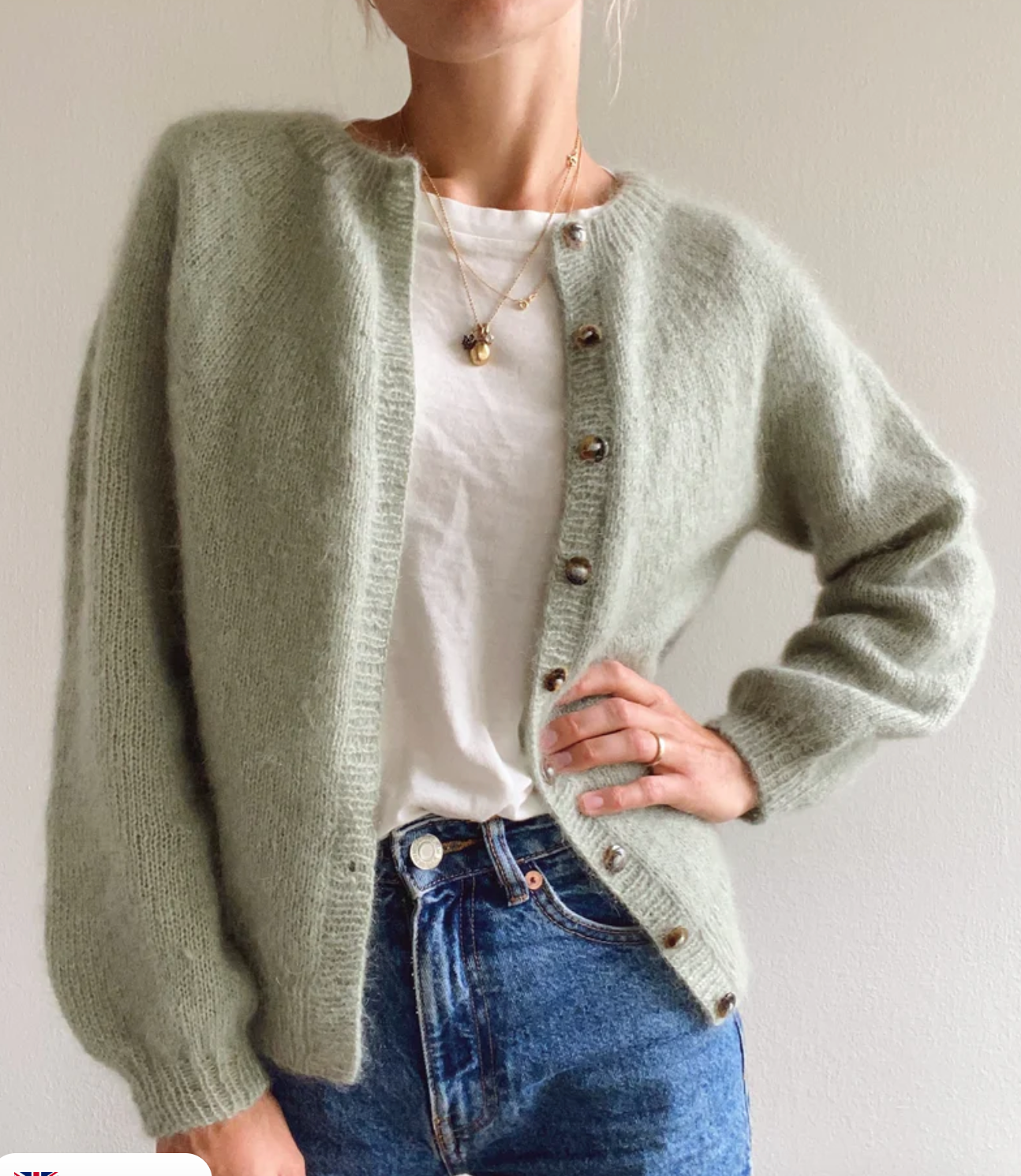 Novice Cardigan - Mohair Edition