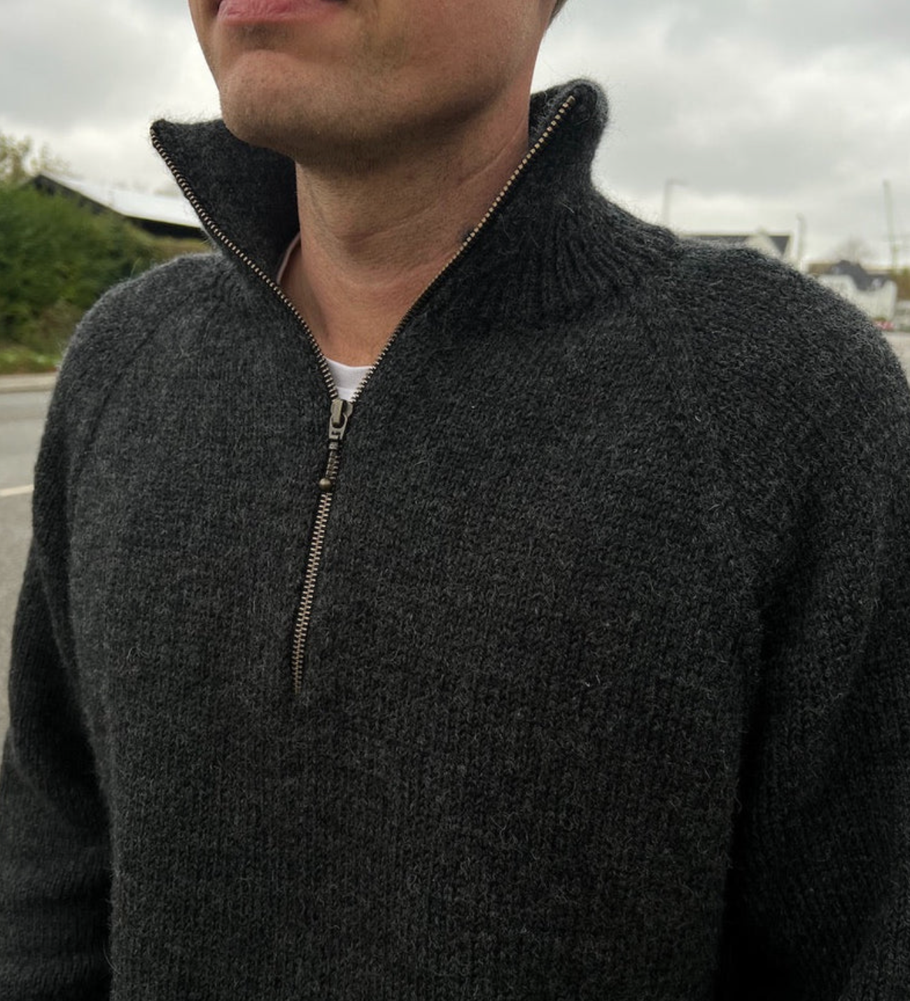 Zipper Sweater Light - Man